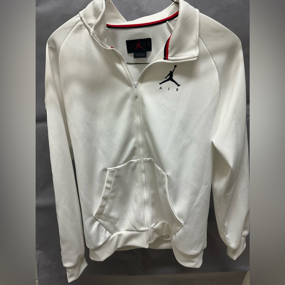 Men's White Jordan Nike jacket